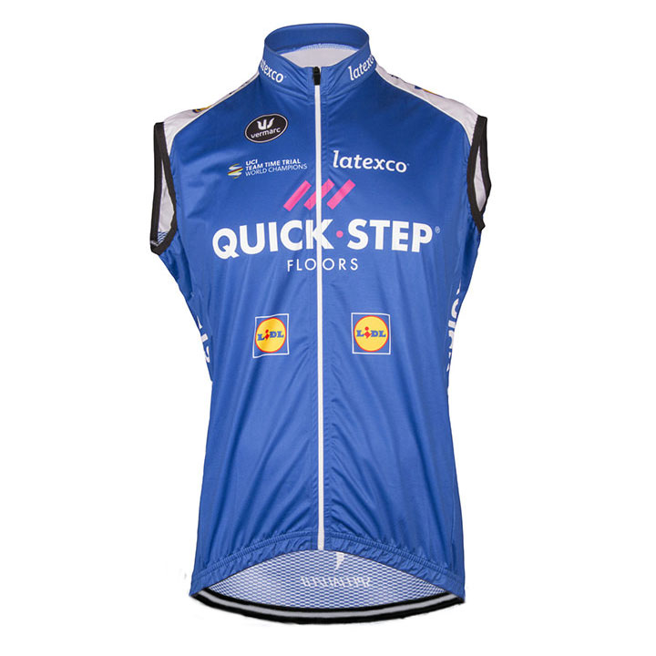 Gilet antivento Quick Step Floors 2017 viola